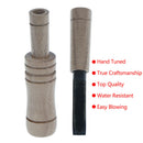 Outdoor Whistle Wooden Hunting decoy Hunter Brown Oak Wood Blowing Duck CallME