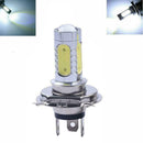 1pair H4 COB LED Bulb White Hi/Low Beam Motorcycle High 6000K Power Headlig G9U9