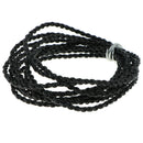 2 Pieces 4 Strands Braided Upgrade Wire 7N OCC Copper Cord DIY for Earphone