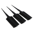 3pcs 3-ways color brush professional salon hair tint tool coloring dye comb