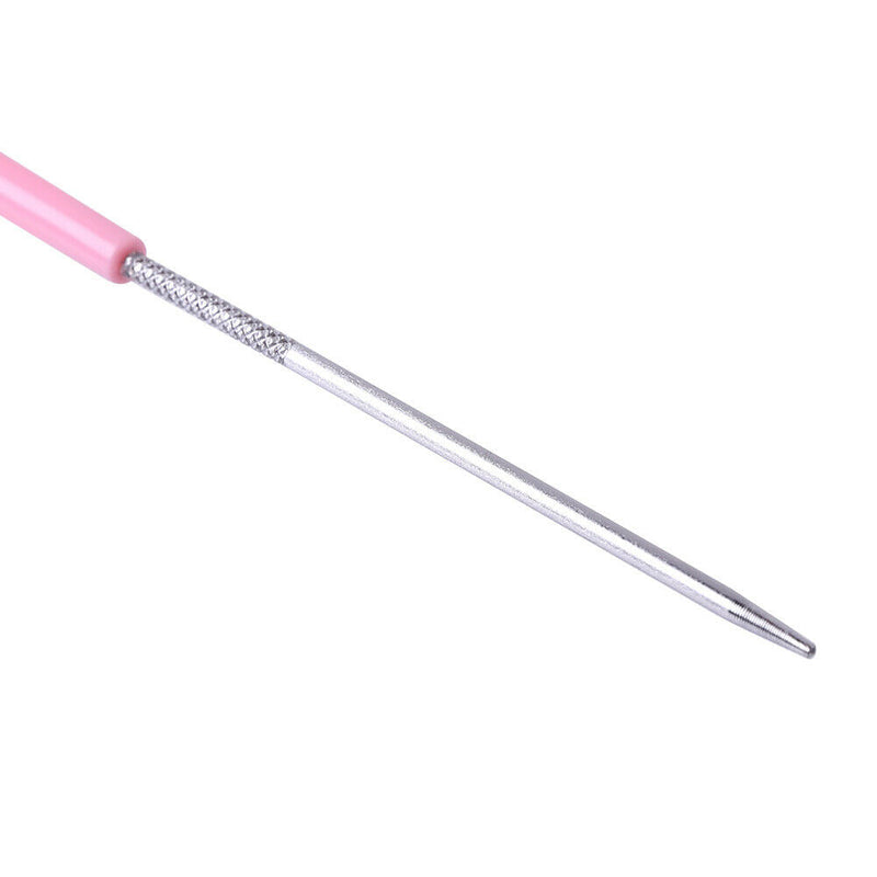 Double Sided Hair Edge Brushes Comb Pin Tail Hair Styling Tool (Pink) A