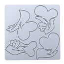 Love Pose Jointed Board DIY Scrapbook Craft Embroidery Cutting Die Stencils