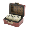 Dominoes Set with Storage Box Traditional Classic Entertainment Recreational