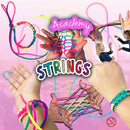 Rainbow Colorful Fumble Finger Thread Rope Kids Educational Developmental Toys