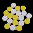 Lot of 30pcs Contact Lens Box Travel Lenses Len Soaking Storage Case Jar