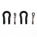 1/10 RC Crawler Car Tow Shackle Bracket Trailer Hook Tow Chain RC Axial  JR