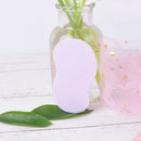 nail art painting s shape silicone mixing palette diy manicure tool new!E