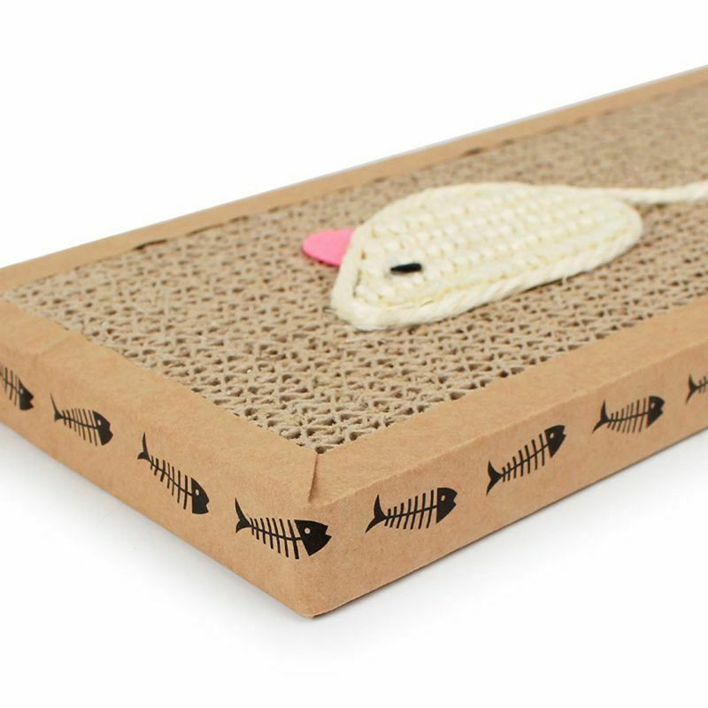 Kitten Scratching Post Cat Scratcher Handmade Interactive Toys For Cat Trai