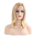 Synthetic Short Straight Natural Hair Wigs With Bangs Womens,African Americ