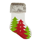 Large Christmas Stocking Santa Claus Sock Gift Holder Christmas Tree Decora