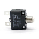 125/250V AC 20Amp Push Button Circuit Breaker Reset Thermal Overload Switch