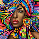 5D DIY Full Drill Diamond Painting Graffiti Woman Cross Stitch Embroidery