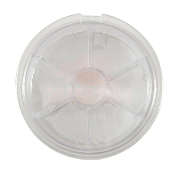 1.0# 0.175mm Dia 2.9Kg Clear Nylon Freshwater Fishing Line Thread Reel 50M