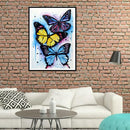 5D DIY Full Drill Diamond Painting Butterfly Cross Stitch Kit Decor (W187)