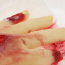 Severed Zombie Hand - Bloody Meal Box Haunted House Halloween Decorations