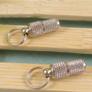 Anti-Lost Pet Dog Cat Puppy ID Address Name Label Tag Barrel Tube Collar Metal*1