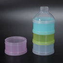4 Layers Milk Powder Case Formula Dispenser Kids Baby Feeding Travel Contai