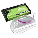 300 Pieces Barber Salon Hairspray Shield Cover Hairdressing Face Eye Protect