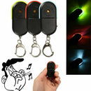 4X(Wireless Anti-Lost Alarm Key Finder Locator Keychain Whistle Sound Led LP6P4)
