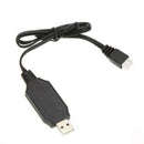 Wltoys High Quality 7.4V Lipo Battery USB Charger Cable for WLtoys V912 V91
