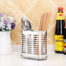 Stainless Steel Cutlery Caddy Utensil Holder Kitchen Chopsticks Organizer B