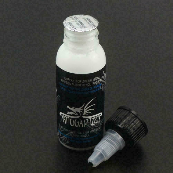 30ML Tattoo Transfer Solution Gel Soap Cool Stencil F7G Primer HOT Stuff Cr B8R4