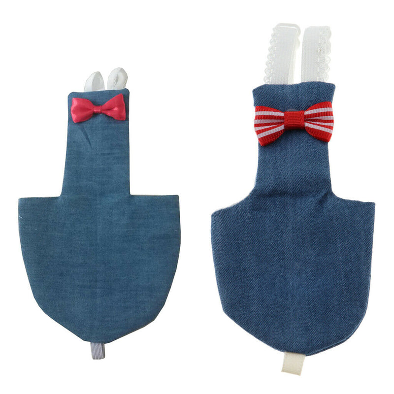 2 Pieces Fabric Bird FlightSuit, Thin and Light Diaper Nappy Adjustable