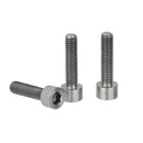 10pcs M6*25 Titanium Alloy Allen Bolt Socket Cap Screws Hex Head Hexagon