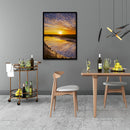 Round Diamond Painting 5D DIY Sunrise Embroidery Rhinestone Crafts (WT041)