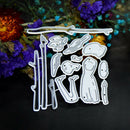 Autumn Landscape Metal Cutting Dies for Scrapbooking DIY Craft Paper Card Making