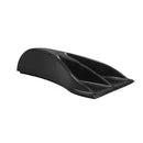 1X Vortex Generator Shark Fin Spoiler Wing Black Look Tail Line For Car Roof FT