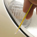 100Pcs 1.0mm Plastic Car Touch Up Paint Micro Brush Micro Applicator Small Tips