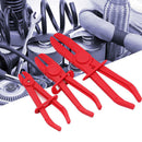 3x Plastic Flexible Hose Clamp Kit Pipe Pinch Off Plier Brake Fuel Water Line AU
