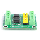 PC817 2 Way Optocoupler Isolation Board Driver Voltage Converter Module