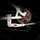 2x Bicycle Kickstands Single-Side Bike Stand Rack for 22-27'' Wheel Dia.