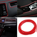 5M DIY Car Central Control Decor Auto Interior Decorative Mouldings Trim