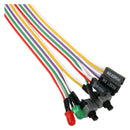 5X(ATX PC Computer Motherboard Power Cord 2 Switch On With LED Light On/Of G6G1)