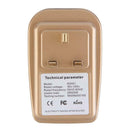 Home Use Save Electricity Power Energy Saver Device (UK Plug) A
