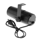 3W Mini LED Stage Lighting Beam Spotlight Xmas Spin Pinspot Light Purple