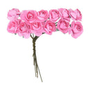 5X(Approx. 144pcs Mini Paper Rose Flower for Craft Wedding Favor K9U1)