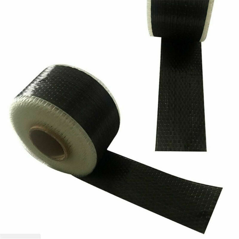 12K 200GSM Carbon Fiber Fibre Plate Cloth Fabric Tape Sheet Directional Weave