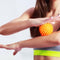 Trigger Hand Sport Foot Pain Stinging Spiky Massage Ball Pain Relief 6.5 CM