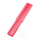 Hairdressing Carbon Anti-static Comb Wide Tooth Hair Clipper Comb (Red)
