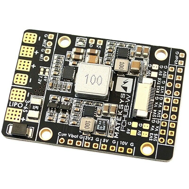 3-6S Built-In 4 BEC & 104A Current Sensor for RC FPV Racing Drone M5J5