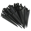 50Pcs C-Shaped Garden 4 / 7mm Drip Irrigation Pipe Bracket Bracket Fixed Ro