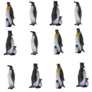 12 PCS Plastic Penguins Kids Bag Filler Favor Birthday Gift Home Decor