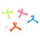 Golf Tee Ball Holder Anti-flying Rotatable Tripod Aids Adjustable Height Out Hn