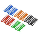 24Pcs Eyeglass Microfiber Spectacles Cleaner Soft Brush Cleaning Tool Blue