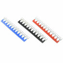 15 Pcs 400V 10A Fork Shape 12 Positions Barrier Terminal Block Strip H7Y5