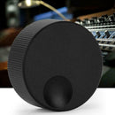 32.5x13mm Volume Control Black Frosted Solid Aluminum For 6mm Potentiometer W1P7